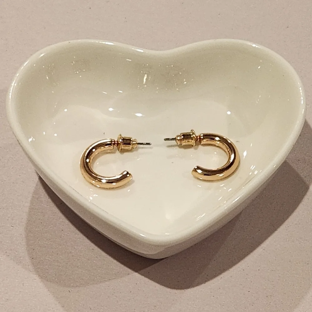 Chunky Gold-Toned Earrings